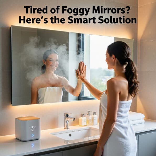 Anti-Fog LED Bathroom Mirrors: The Smart Solution
