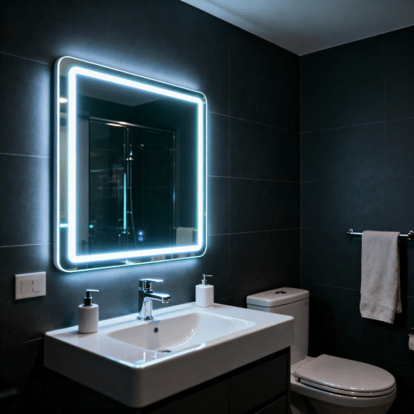 Struggling with Dark Bathrooms? LED Mirrors Fix It