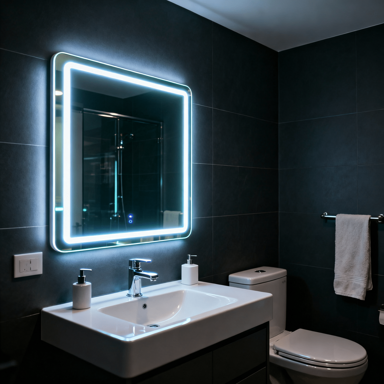 Struggling with Dark Bathrooms? LED Mirrors Fix It