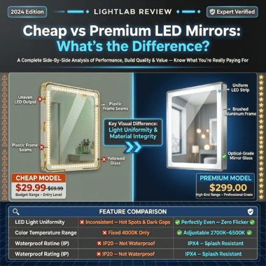 Mirror, Mirror on the Wall: Unveiling the Charm of Dimmable LED Mirrors