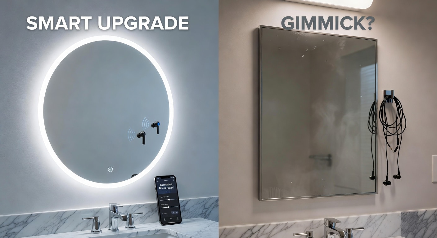 Why Smart LED Mirrors Are More Than Just a Gimmick