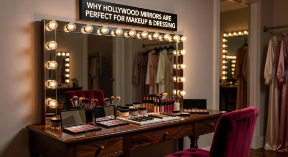 Professional Makeup Vanity Mirror with Bulb Lighting
