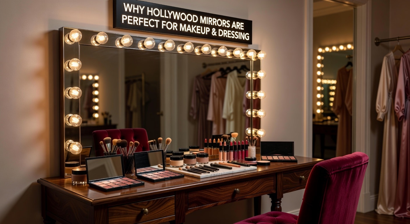 Professional Makeup Vanity Mirror with Bulb Lighting