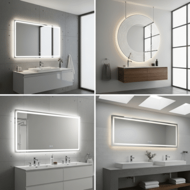 Creating a Glamorous Space: How LED Mirrors with Vanity Bulbs Elevate Your Vanity