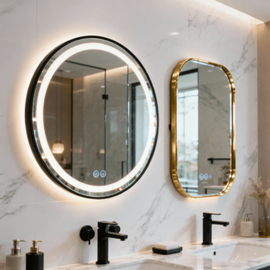 Modern LED Bathroom Mirror Designs for Stylish & Elegant Interiors