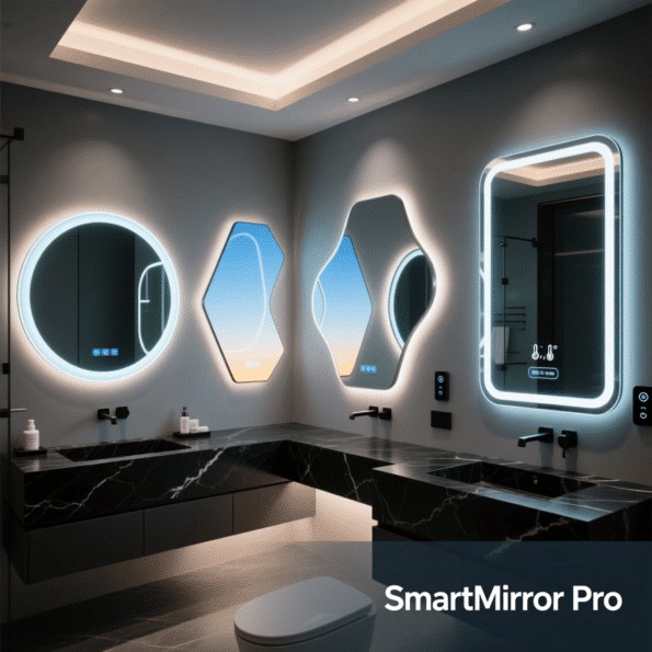 Smart LED Mirror Designs for Modern Bathrooms | Innovative Shapes & Premium Style