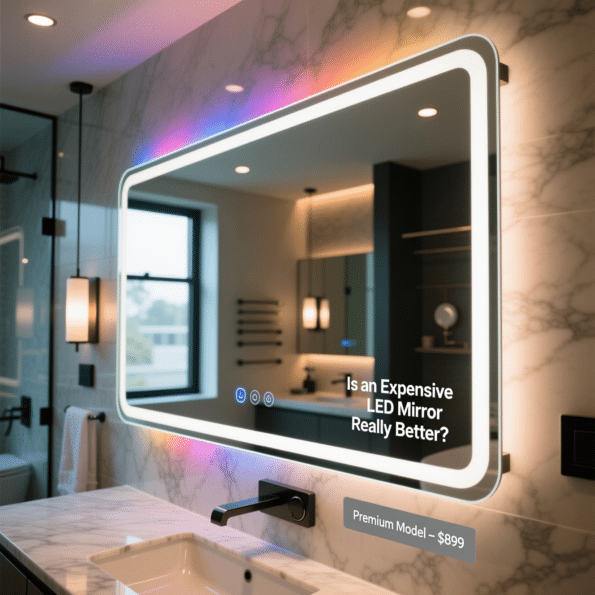 Luxury LED Mirror Features Explained (Touch, RGB & More)