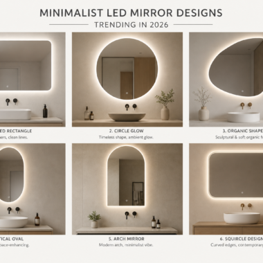 Premium Smart LED Bathroom Mirror with Bluetooth Speaker & Voice Control
