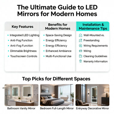 Transform Your Bathroom with an LED Mirror