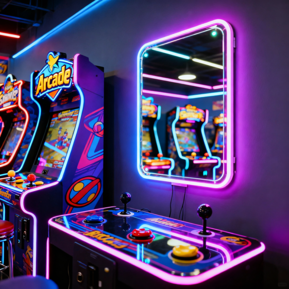 LED Mirror Solutions for Modern Arcade and Gaming Centers